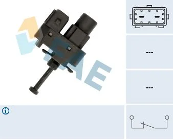 Interruptor da luz de travagem FAE 24810