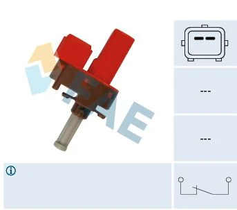 Interruptor, controlo da embraiagem (controlo de cruzeiro) FAE 24845