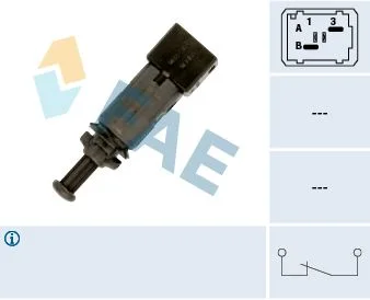Interruptor da luz de travagem FAE 24890
