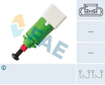Switch, clutch control (cruise control) FAE 24894