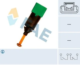 Interruptor da luz de travagem FAE 24899
