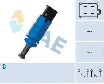 Interruptor da luz de travagem FAE 24910