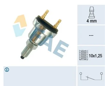 Interruptor da luz de travagem FAE 25050