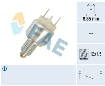 Interruptor da luz de travagem FAE 25130