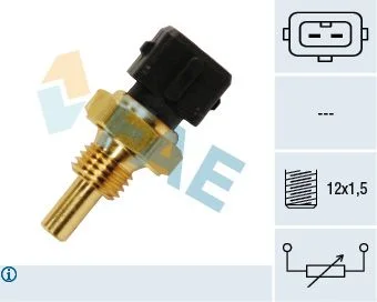 Sensor, temperatura do líquido de arrefecimento FAE 33065