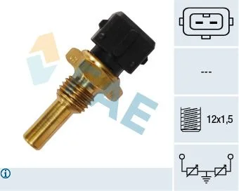 Sensor, temperatura do líquido de arrefecimento FAE 33090