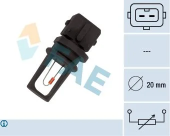 Sensor, temperatura exterior FAE 33505