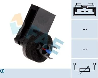 Sensor, temperatura interior FAE 33516