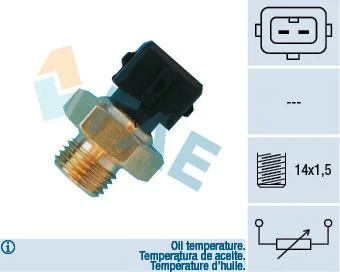 Sensor, temperatura do óleo FAE 33560
