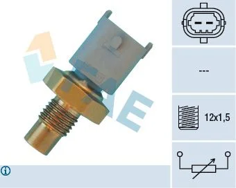 Sensor, temperatura do líquido de arrefecimento FAE 33670