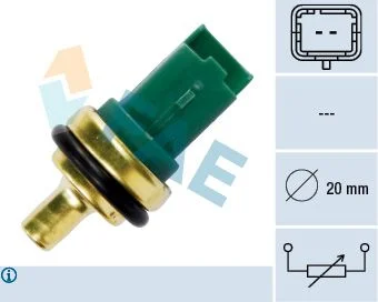 Sensor, coolant temperature FAE 33706