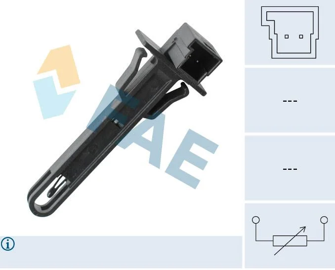 Sensor, temperatura interior FAE 33923