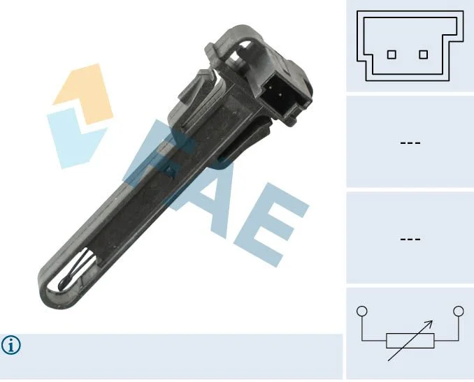 Sensor, temperatura interior FAE 33926