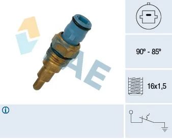 Temperature Switch, radiator fan FAE 37660