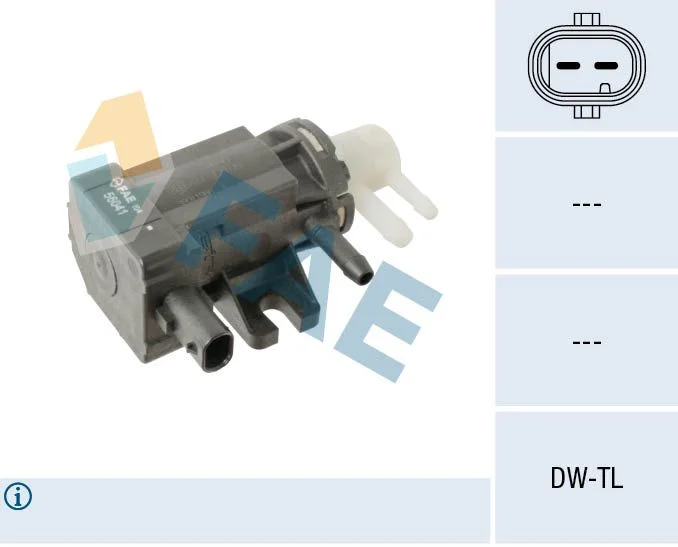 Pressure converter, turbocharger FAE 56041