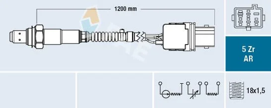 Oxygen Sensor FAE 75005