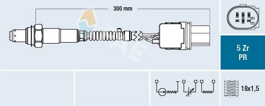 Oxygen Sensor FAE 75059
