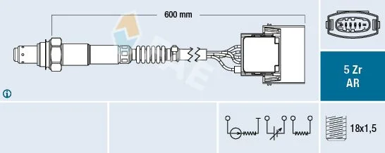 Sensor Lambda FAE 75145