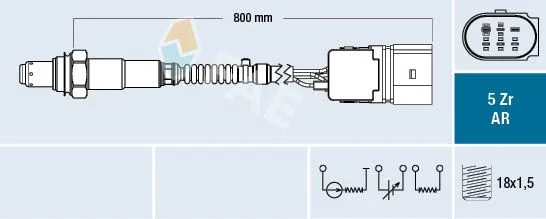 Sensor Lambda FAE 75357