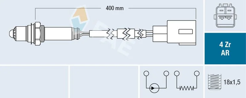 Sensor Lambda FAE 75617