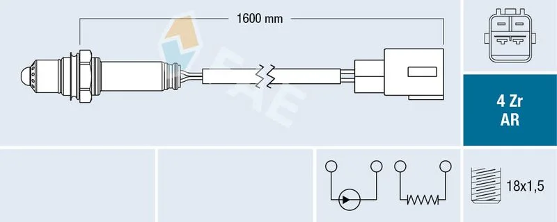 Sensor Lambda FAE 75651