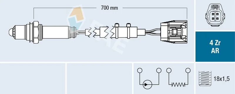 Oxygen Sensor FAE 75652