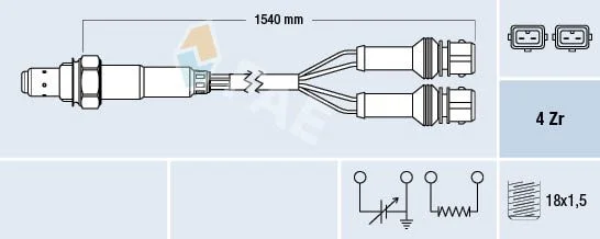 Sensor Lambda FAE 77127