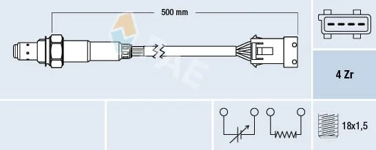 Sensor Lambda FAE 77232
