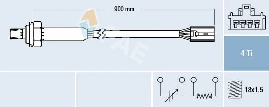Sensor Lambda FAE 77356
