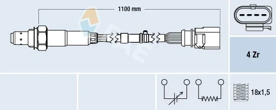 Sensor Lambda FAE 77702
