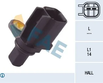 Sensor, velocidade da roda FAE 78113