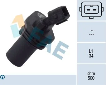 Sensor, posição do comando de válvulas FAE 79089