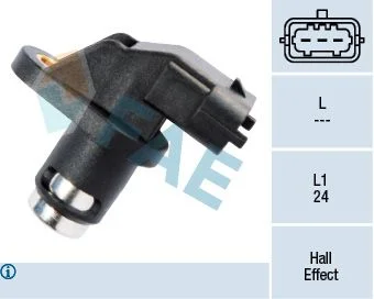 Sensor, posição do comando de válvulas FAE 79228