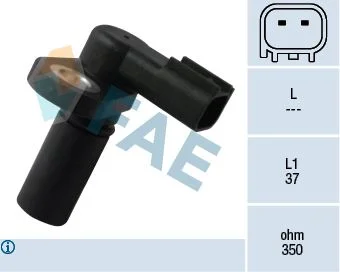 Sensor, posição do comando de válvulas FAE 79248