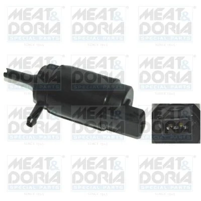 Washer Fluid Pump, window cleaning MEAT & DORIA 20111