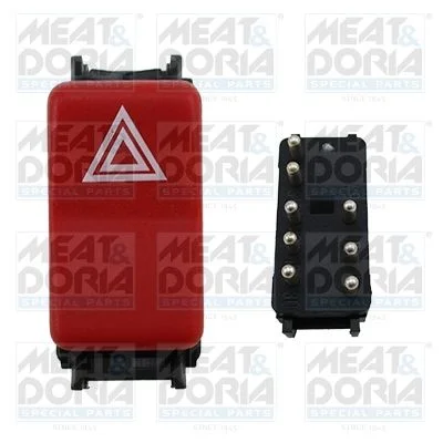 Interruptor de aviso de perigo MEAT & DORIA 23635