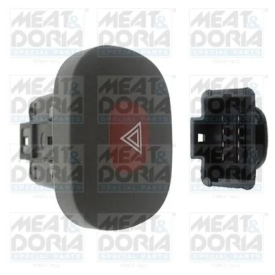 Interruptor de aviso de perigo MEAT & DORIA 23639