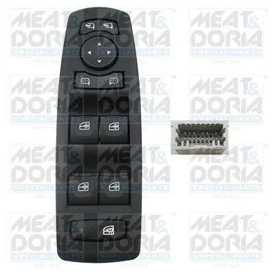 Switch, window regulator MEAT & DORIA 26183