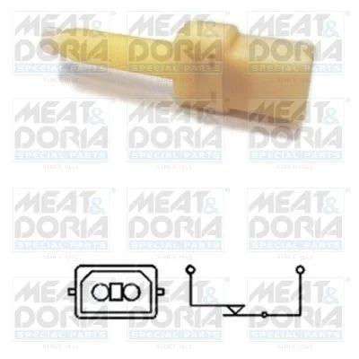 Interruptor da luz de travagem MEAT & DORIA 35014