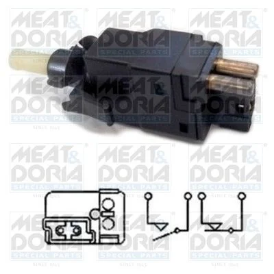 Interruptor da luz de travagem MEAT & DORIA 35015