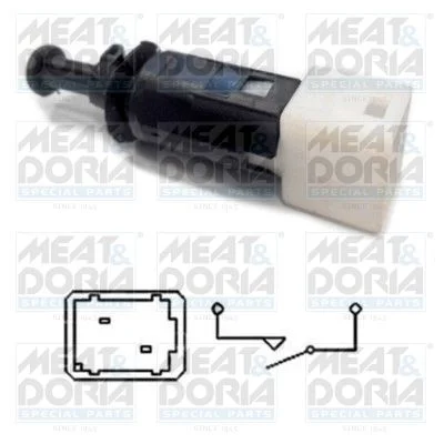 Interruptor da luz de travagem MEAT & DORIA 35034