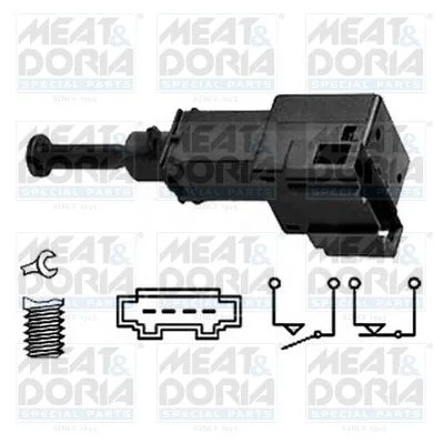 Interruptor da luz de travagem MEAT & DORIA 35035