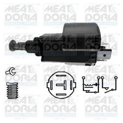 Interruptor da luz de travagem MEAT & DORIA 35054