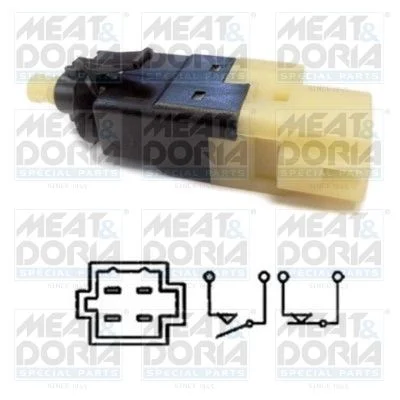 Interruptor da luz de travagem MEAT & DORIA 35101