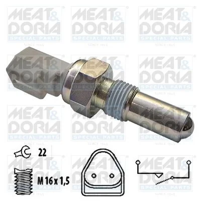 Interruptor, luz de marcha-atrás MEAT & DORIA 36038