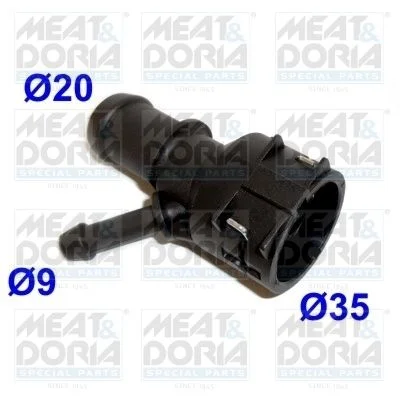 Flange do líquido de arrefecimento MEAT & DORIA 93501
