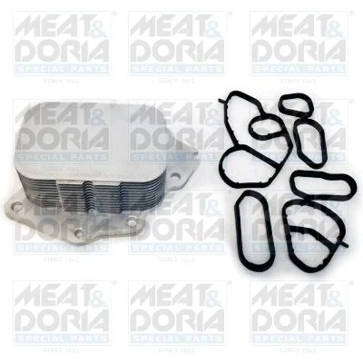 Oil Cooler, engine oil MEAT & DORIA 95050