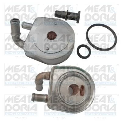 Oil Cooler, engine oil MEAT & DORIA 95165
