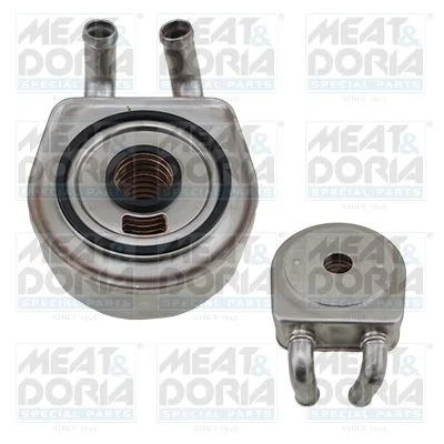 Oil Cooler, engine oil MEAT & DORIA 95293