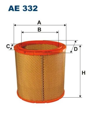 Air Filter FILTRON AE 332